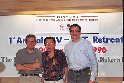 Co-directors of HIV-NAT in 1998